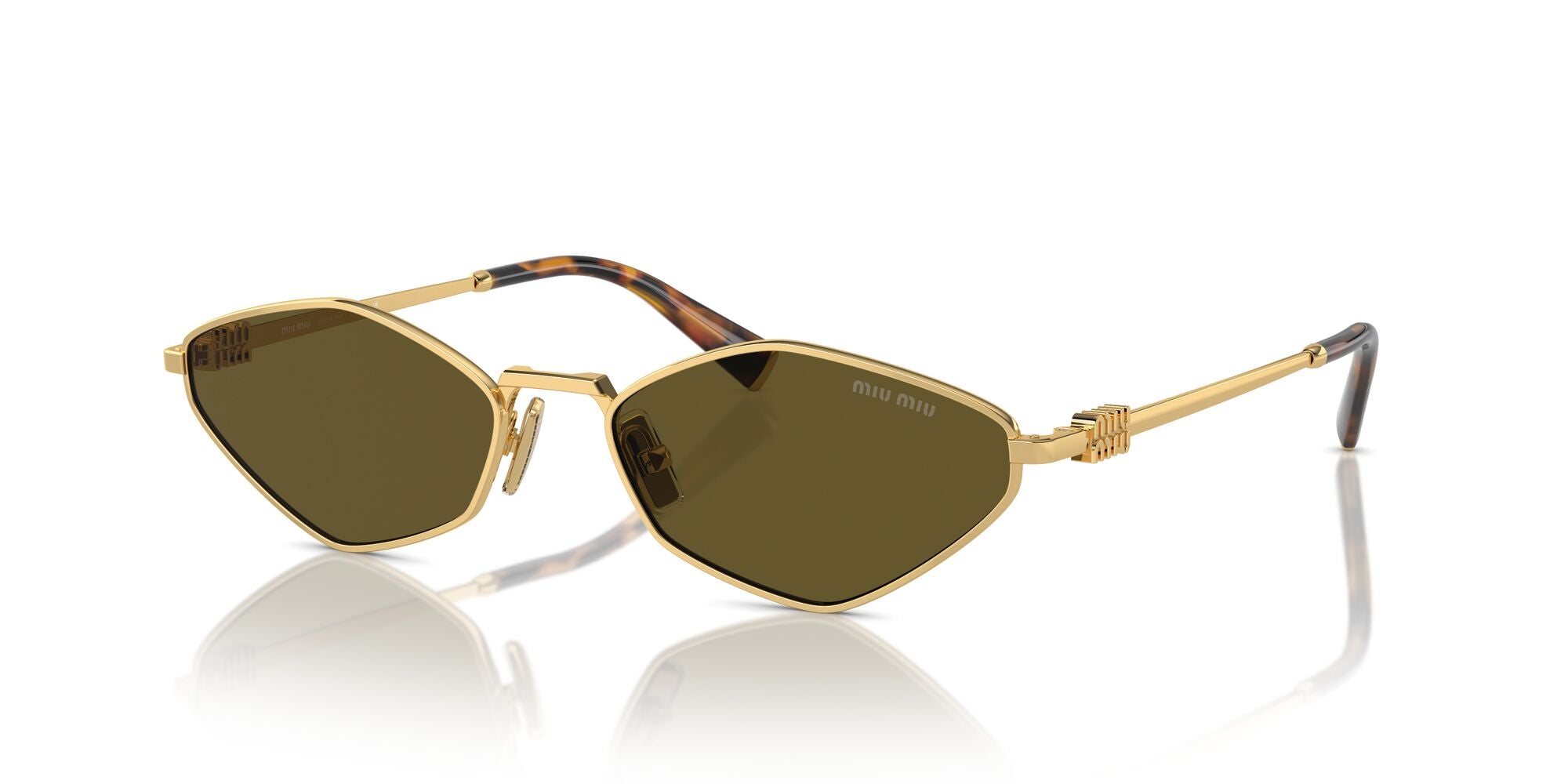 MIU MIU, 0MU 56ZS, 5AK09Z Gold, 56
